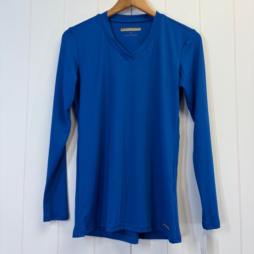 Lauderdale by UA Healthcare Long Sleeve Top Women Size XS Medical Dental KN901